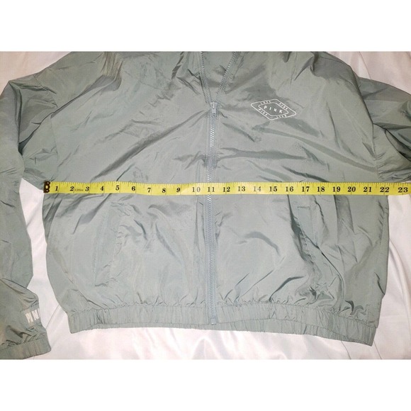 Victoria Secret Pink lightweight Oversized hooded Anorak Jacket Size XS - Picture 6 of 9